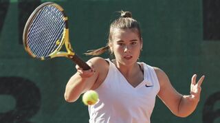 TCB-Spielerin Noelle Volk (Bild) verlor gegen Fulda – genau wie Nina Hofmann und Fabienne Jobst – ihr Einzel knapp im Champions-Tiebreak.