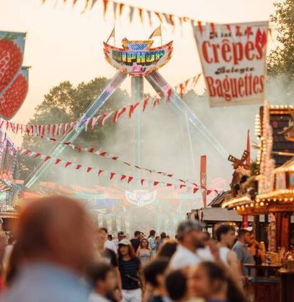 Das Pfalzfest kam vor allem an den Abenden in Schwung
