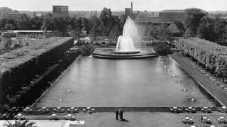 Viel Wasser und Grün: Die erste Buga nach dem Zweiten Weltkrieg fand 1951 in Hannover statt.