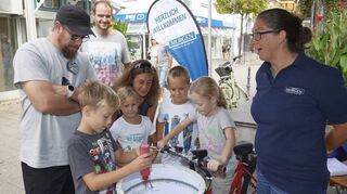 Mit dem Kunstbike können Familien wieder kreativ werden.