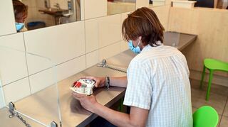 So oder so ähnlich wie hier in Karlsruhe könnte der neue Drogenkonsumraum für Mannheim aussehen, in dem Abhängige sicherer Drogen konsumieren können.