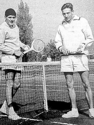 Kurt Roschauer (l.) und Bernd Stahl an der Lorscher Straße.