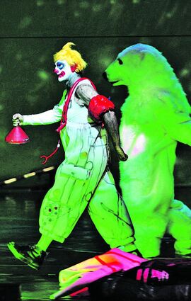 <p>Fast im Gleichschritt: In Ludwigshafen und Mannheim (unser Bild zeigt Achim Freyers "Siegfried") wurde Wagners "Ring" geschmiedet.</p>
