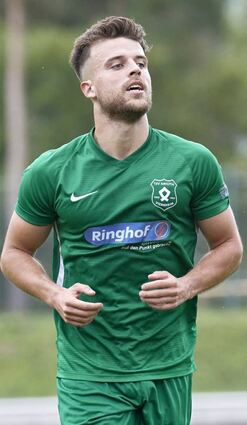 Erik Anhölcher vom TSV Amicitia sorgte für den Anschlusstreffer.