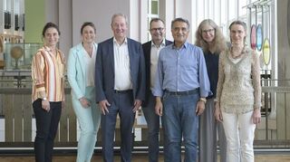 Verstärken Zusammenarbeit: Vertreter von DTI und Technoseum.