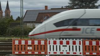 Biblis, Riedbahn, Bahnarbeiten - Sperre
22.12.2022 / Foto: Berno Nix