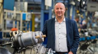 Michael Brecht, Gesamtbetriebsratsvorsitzender von Daimler Truck.