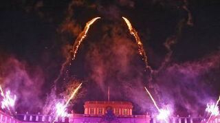 So sah „Schloss in Flammen“ vor der Corona-Pause aus.