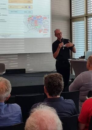 Michael Glatthaar vom Büro Proloco referierte zum Masterplan.
