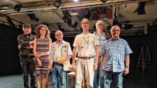 Sascha Koal (v.l.), Angela Wendt, Bernd Ernting, Thomas Knorra, Manfred Dechert und Mikel Bauer.