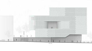 Der Entwurf von Baumann-Dürr Architekten mit BHM Planungsgesellschaft.