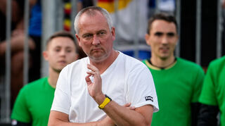 Bundestrainer Olaf Neuenfeld ist mit seiner Mannschaft sehr zufrieden.