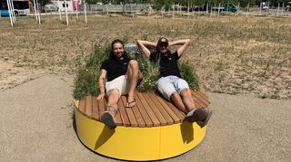 Für dieses Modul mit einer echten Wiese gab es den German Design Award 2023.