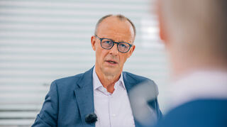 Seine Worte sorgen für Ärger in Mannheim: Friedrich Merz.