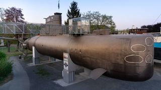 Das begehbare U-Boot auf dem Museumsgelände in Speyer. Zum Geburtstag gibt’s Zeitzeugenberichte.