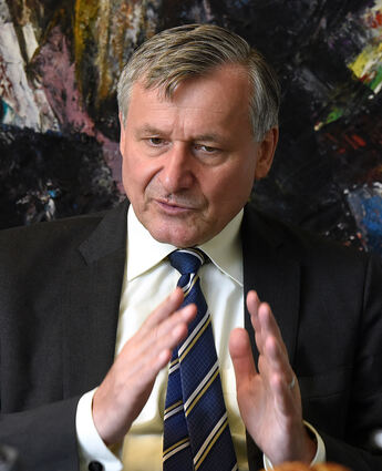 Teilt kräftig gegen die Grünen aus: FDP-Fraktionschef Hans-Ulrich Rülke.