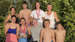 Gut trainiert: die Schwimmer der SG Neptun Lampertheim waren in Bad Soden und Bad Homburg erfolgreich.