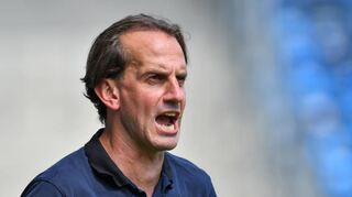 Unzufrieden: Rüdiger Rehm, der neue Trainer des SV Waldhof.