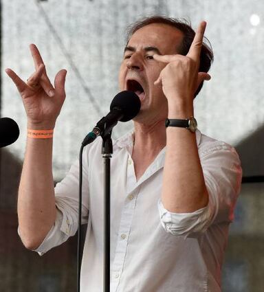 Am Ende ist es Punk: Kreisky-Sänger Franz Adrian Wenzl Kreisky.