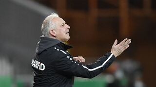 0:1 beim Offenbach-Debüt: Trainer Christian Neidhart.