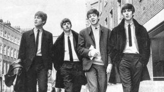 Inbegriff für Musik der 60er: die Beatles (hier 1963) mit John Lennon (v. l.), Ringo Starr, Paul McCartney und George Harrison.