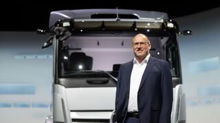 Jochen Goetz auf der Daimler-Truck-Hauptversammlung im Juni.