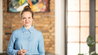 Nathalie Stüben hat ein Online-Hilfsprogramm konzipiert.