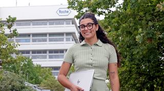 Die Mannheimerin Roxana Costa absolviert ihre Ausbildung zur Kauffrau für Büromanagement in Teilzeit. Dadurch bleibt ihr mehr Zeit fürs Kind.
