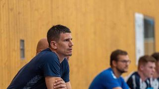 Musste zuschauen: Ex-Löwe Andy Schmid konnte beim Testspiel zwischen den Rhein-Neckar Löwen und dem HC Kriens-Luzern angeschlagen nicht mitwirken.