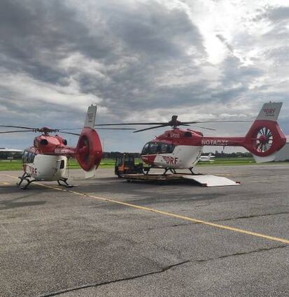 Ein neuer Hubschrauber fliegt jetzt als Christoph 53.