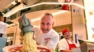 Gilt als Erfinder des Spaghettieises: der Mannheimer Dario Fontanella.