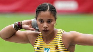 Yemisi Ogunleye hat in diesem Jahr ihre Bestleistung auf über 19 Meter gesteigert.