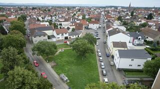 Weniger Asphalt, mehr Leben: Das Ende der Jakobstraße (vorne links im Bild) wird aufgegeben, der Alfred-Delp-Platz komplett neu gestaltet.