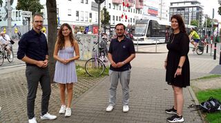 Fordern klare Strukturen am Tattersall (v.l.): Felix Weber, Klara Scheffler, Christian Soeder und Sylvia Rolke.