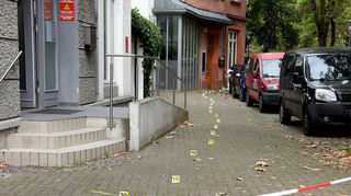 Der Wirt des Café Roma in der Goethestraße in Ludiwgshafen ist am Montagnachmittag, 28.8.2023, getötet worden.