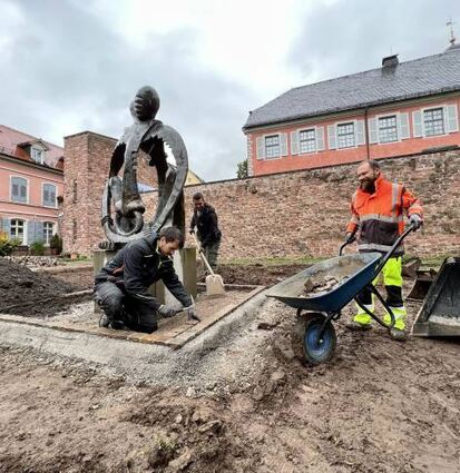 Der Garango-Platz – hier Anfang August – wird bald eröffnet.
