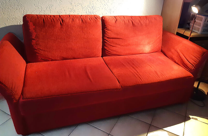 Sofa in Mannheim zu verschenken aber wie?