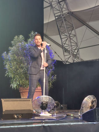 Eloy de Jong war im Mai schon einmal auf der Bundesgartenschau (Bild). Nun wirkt er beim SWR Familienfest am Wochenende mit.