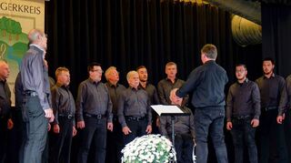 Will mit einem vielseitigen Repertoire auch beim 1. Chorfestival Rhein-Neckar überzeugen: der MGV Sängerbund 1875 Unter-Schönmattenwag.