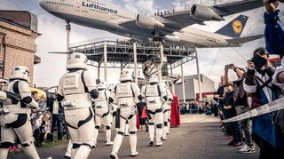 Auflauf am Technik Museum in Speyer: Die große Cosplay-Parade wird wieder viele Besucher anlocken und begeistern.