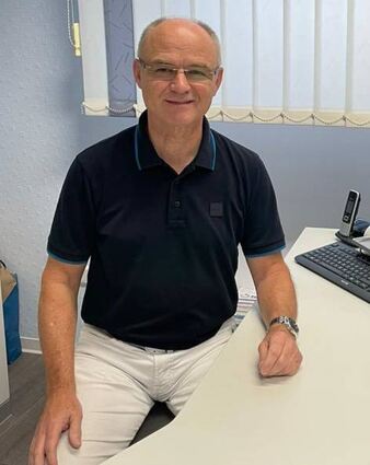 Uwe Mayer gibt seine Hausarztpraxis in Hüttenfeld auf.