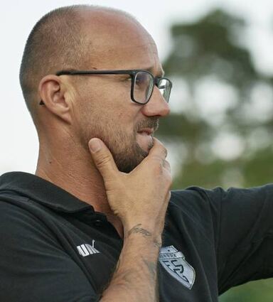 Riedrodes Trainer Duro Bozanovic glaubt an seine Mannschaft.
