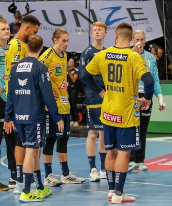 Frust bei den Löwen nach dem Spiel bei der TSV Hannover-Burgdorf.