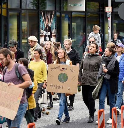 Der erste weltweite Klimastreik fand am 15. März 2019 statt.
