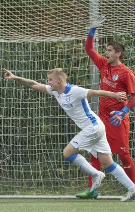 Patrick Schüßler bescherte Hofheim einen späten Punktgewinn.