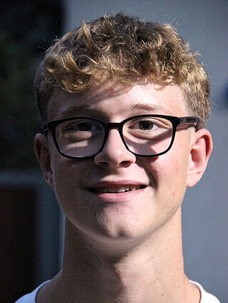 Will hoch hinaus: Trial-Sportler Nikas Pfeffer.