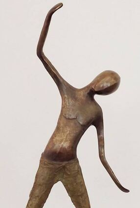 Diese Skulptur von Jean-Luc Bambara kann erworben werden.