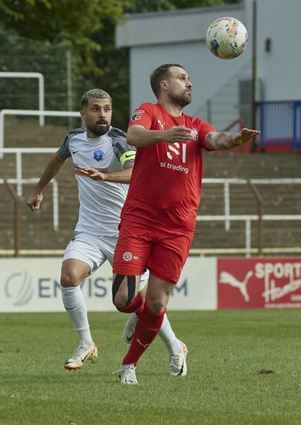 Nur Ali Ibrahimaj (vorne) erfüllte beim VfR Mannheim die Ansprüche.