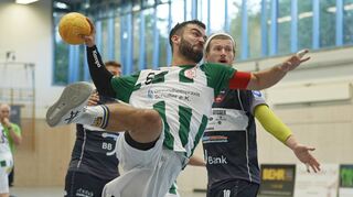 Friedrichsfelds Alexander Schreiber führte beim 33:31-Sieg gegen den TV Knielingen die Torschützenliste des TVF mit 13 Treffern an.