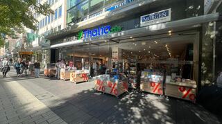 Die Filiale auf den Planken wird umgebaut.